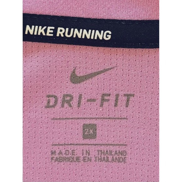 NIKE Women's (2X) Dri-Fit Swoosh Running Jacket, 1/4 Zip, Lightweight, Lavender - Picture 10 of 10